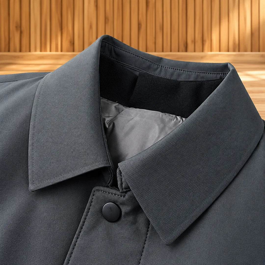 Tailored Point Collar Coat
