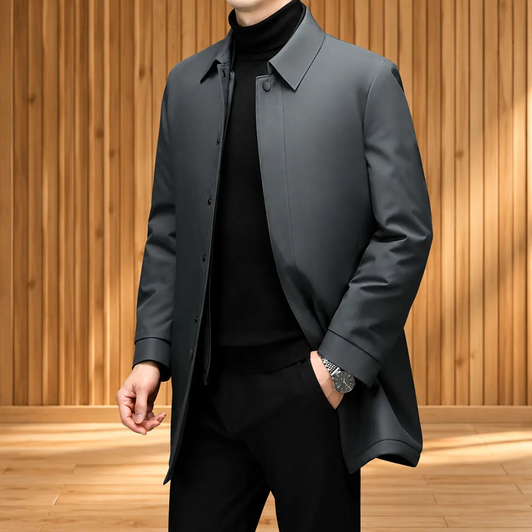 Tailored Point Collar Coat
