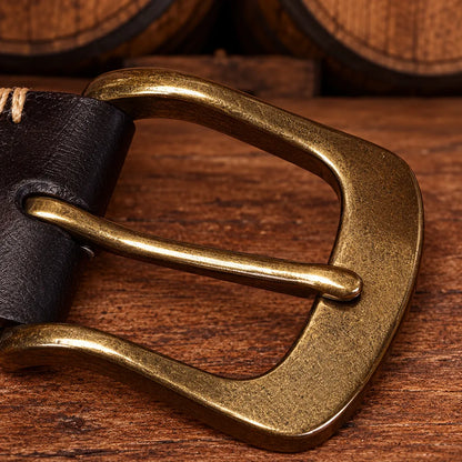 Textured Buckle Belt