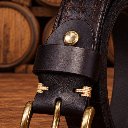 Textured Buckle Belt