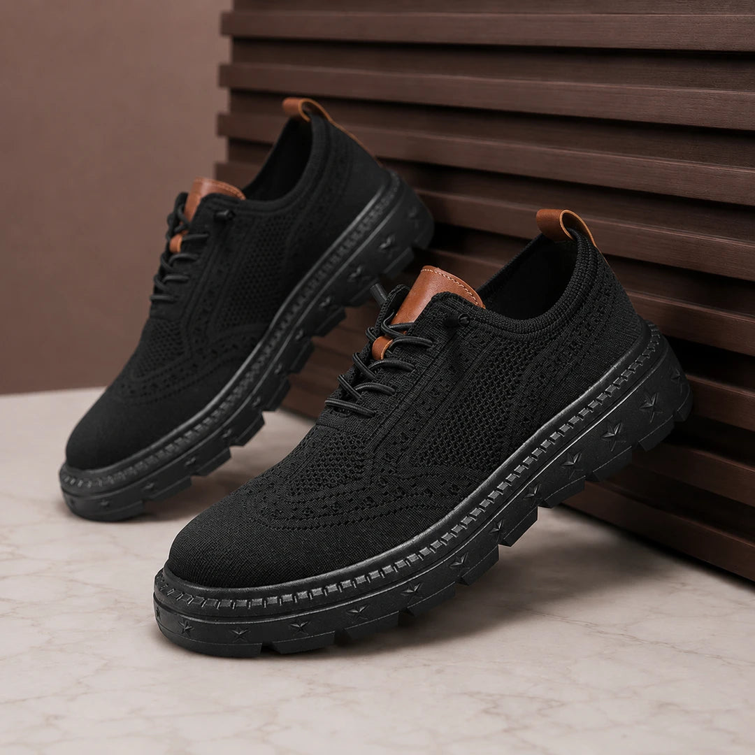 Textured Casual Sneakers