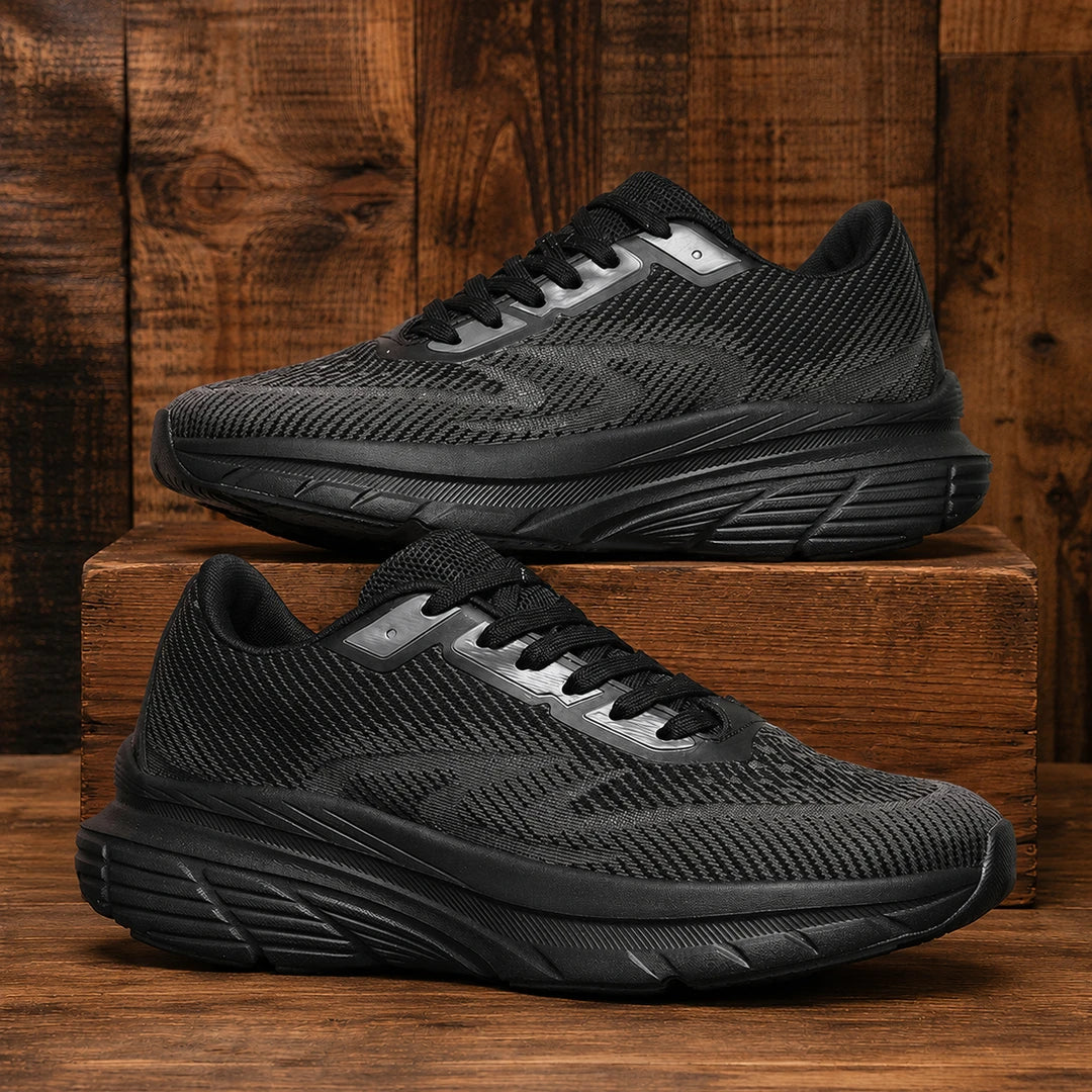 Textured Mesh Casual Sneakers