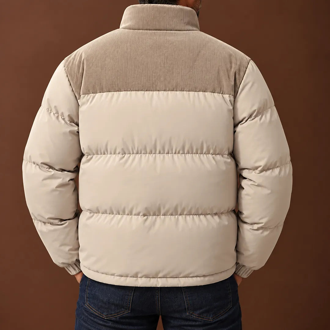 Textured Puffer Jacket