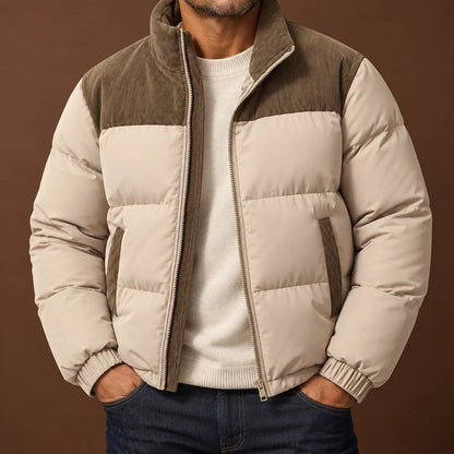 Textured Puffer Jacket