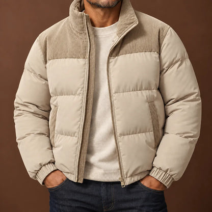Textured Puffer Jacket