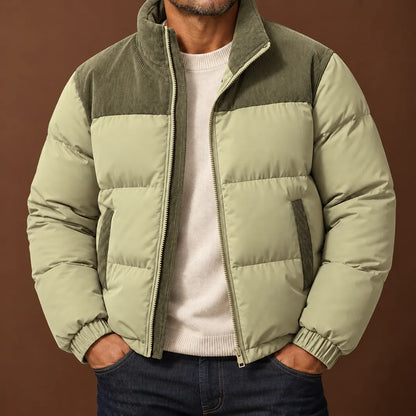 Textured Puffer Jacket