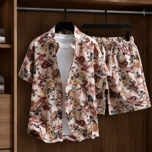 Tropical Print Casual Set