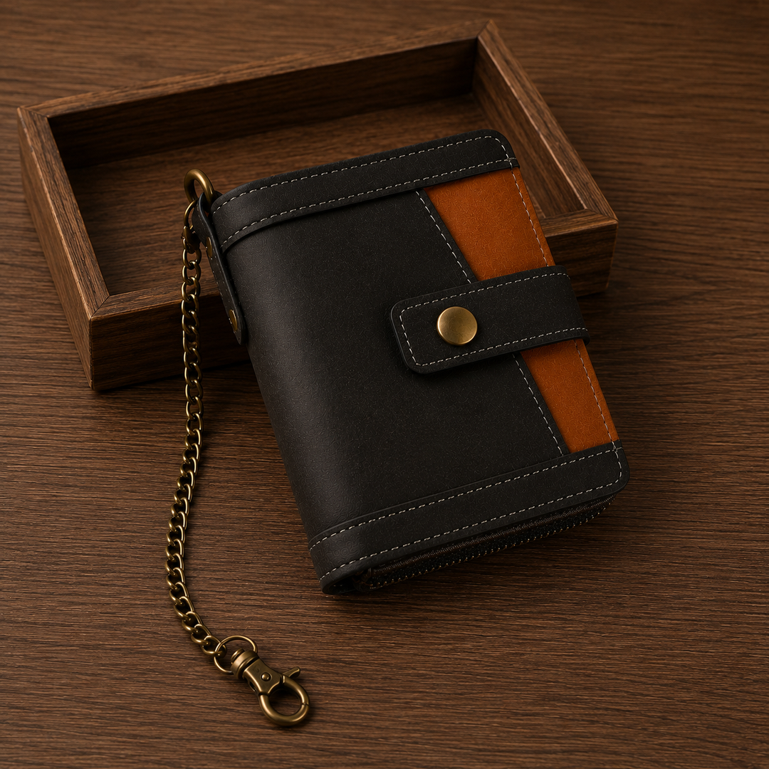 Compact Leather Wallet