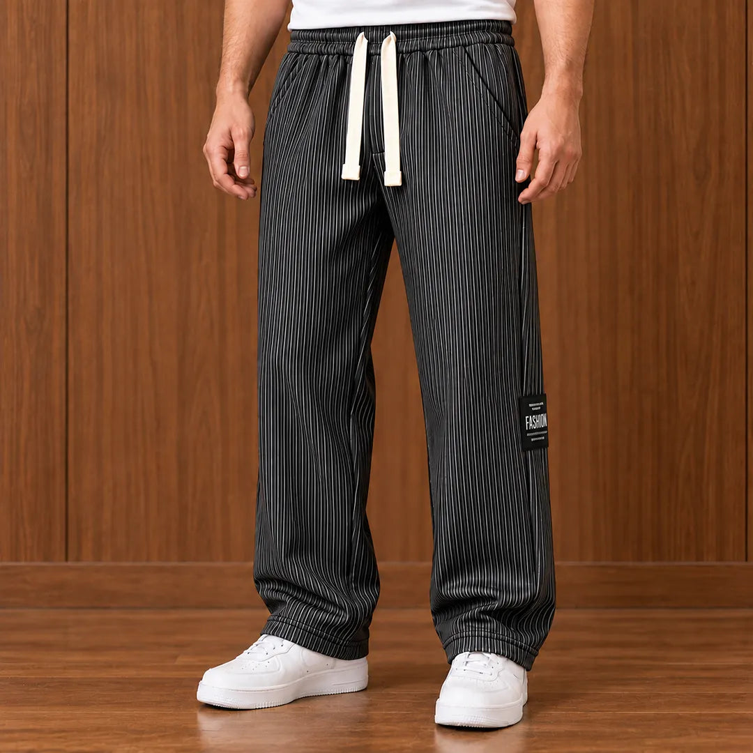 Wide-Leg Lounge Pants