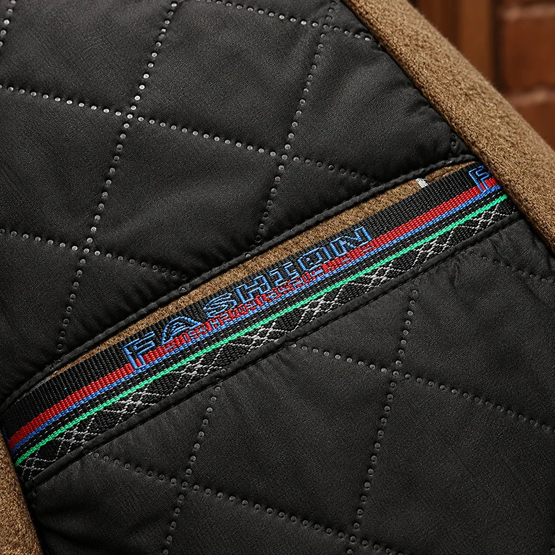 Wool Button Front Jacket