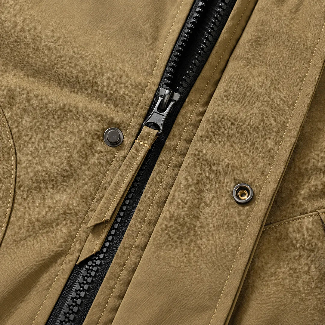 Zip Front Bomber Jacket