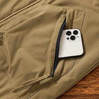 Zip Front Bomber Jacket