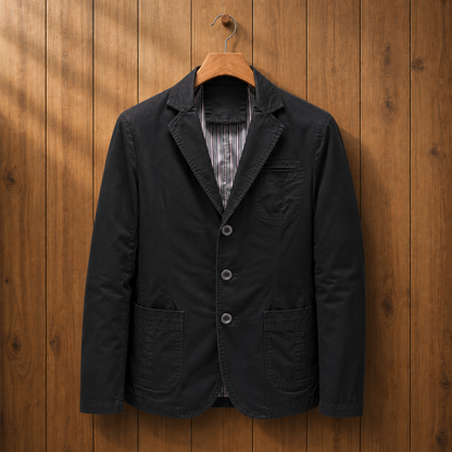 Three Button Casual Blazer