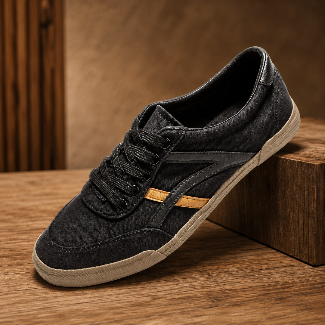 Canvas Casual Lace Sneakers