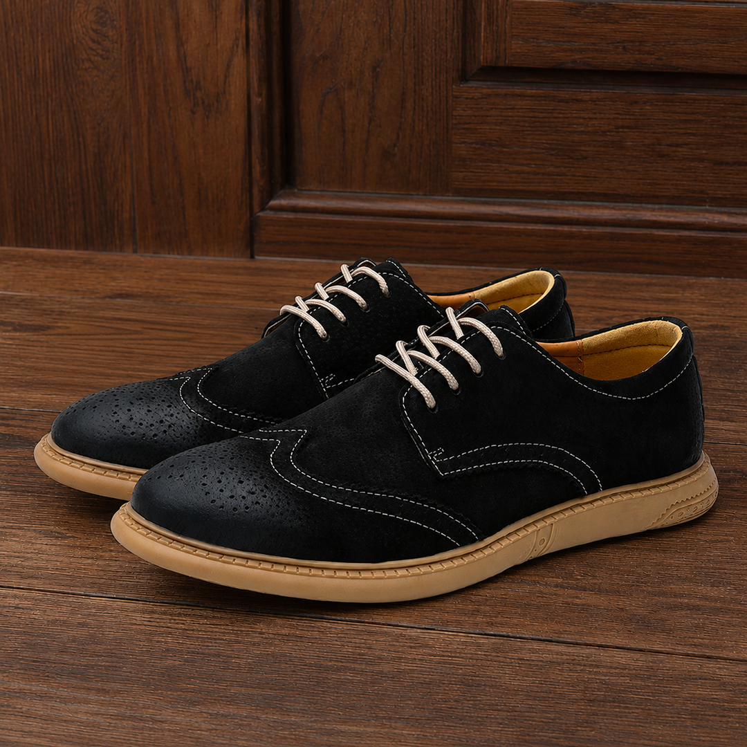 Refined Wingtip Oxford Shoes