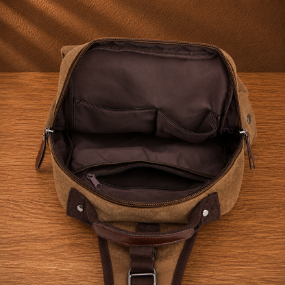 Vintage Canvas Backpack