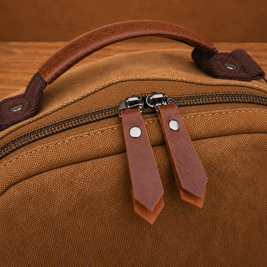 Vintage Canvas Backpack