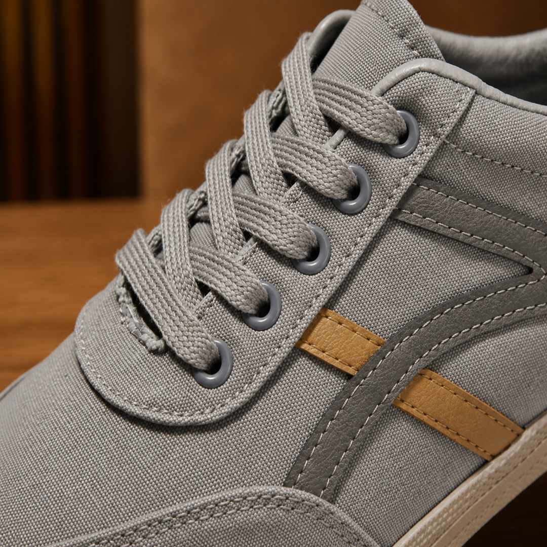 Canvas Casual Lace Sneakers