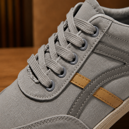 Canvas Casual Lace Sneakers