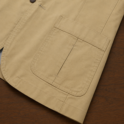 Refined Three Button Blazer