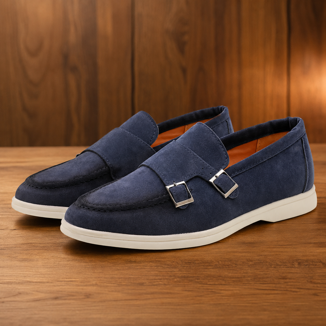 Modern Buckle Loafers