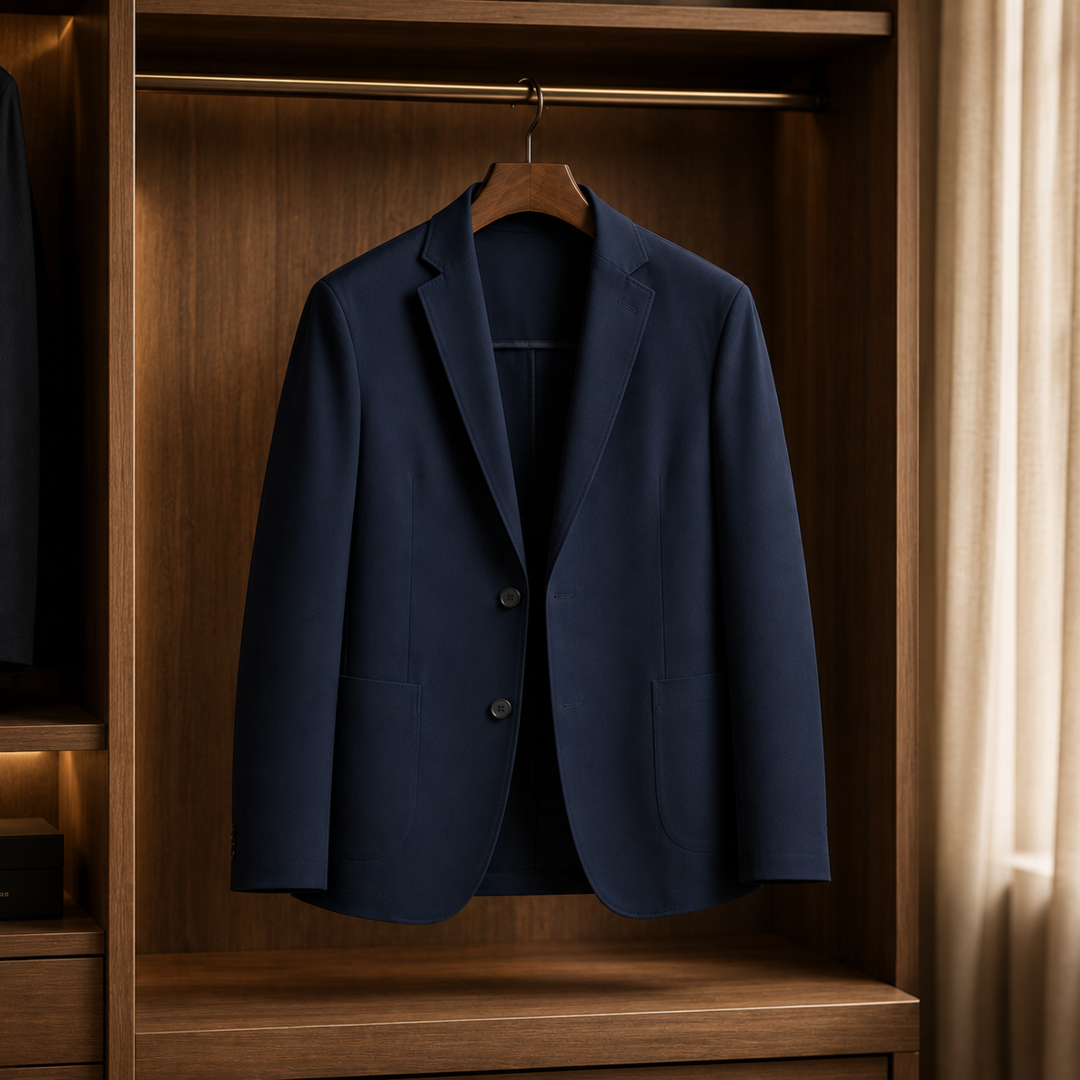 Classic Cotton Suit Blazer