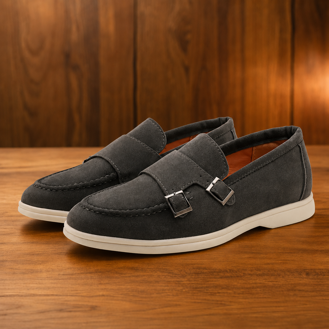 Modern Buckle Loafers