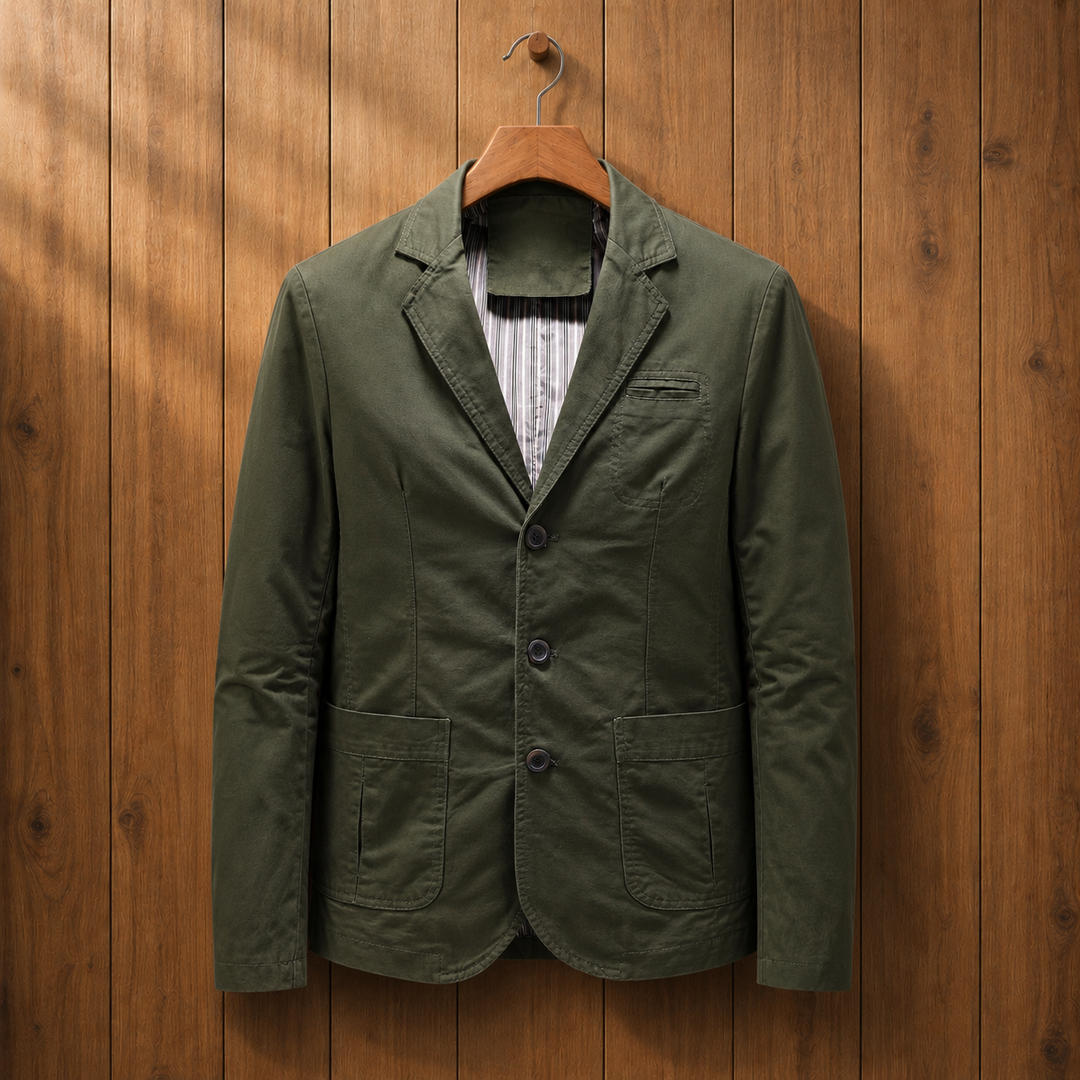 Three Button Casual Blazer