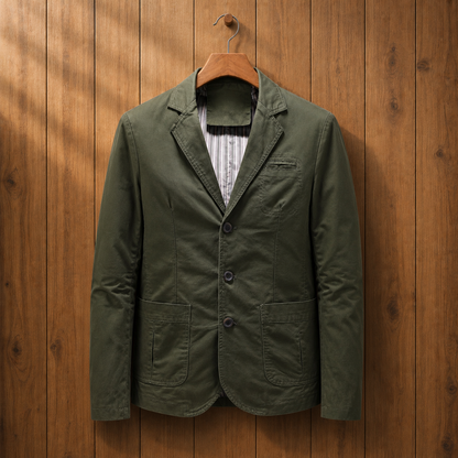 Three Button Casual Blazer