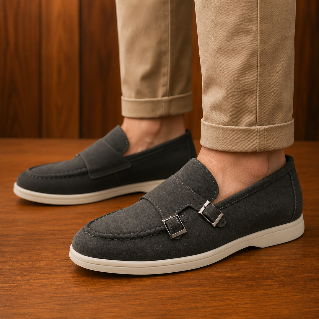 Modern Buckle Loafers