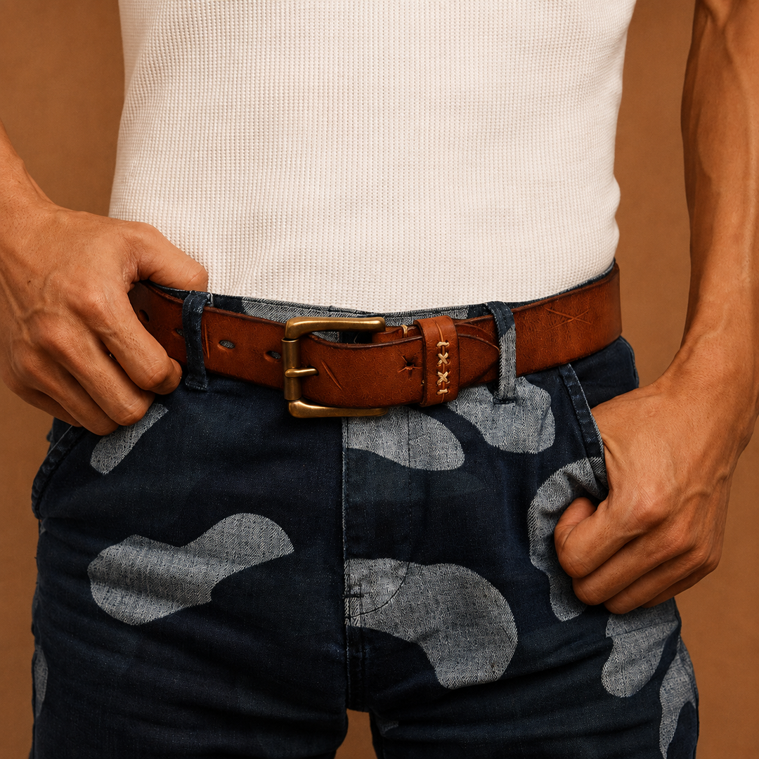 Vintage Leather Belt