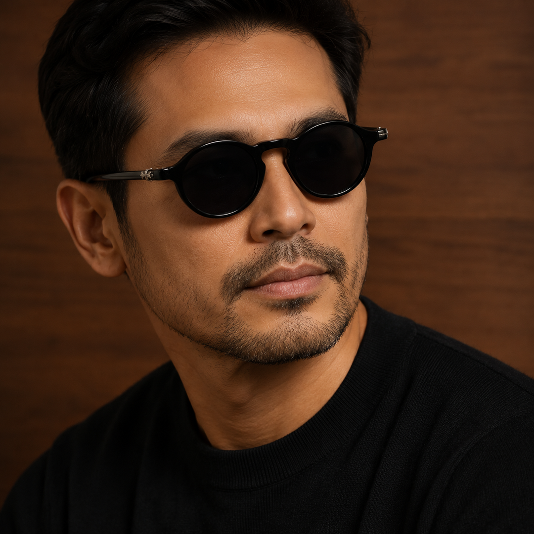 Round Frame Sunglasses